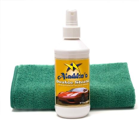 Amazon Com Tantacoat Quick Easy Liquid Glass Car Polish And Protection Best Car Wax Alternative Aladdin S Double Shield 8oz With Free Detailing Towel Automotive