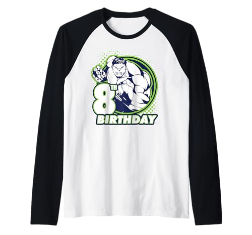 T-shirt raglan Hulk 8 ans pour éviter les tenues d'anniversaire inconfortables