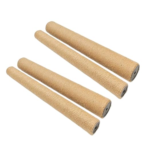 【4本セット】猫 爪研ぎ 直径8cm おもちゃ 長さ20cm 30cm 40cm キャティーマン モダンルームスクラッチ 麻縄巻き ペット用品 ポール 麻