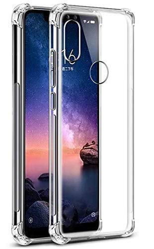JGD PRODUCTS Thermoplastic Polyurethane, Plastic Bumper Corners with Air Cushion Technology Soft Back Cover for Redmi Note 6 Pro (Transparent) (B07WCCR3GF) Amazon Price History, Amazon Price Tracker