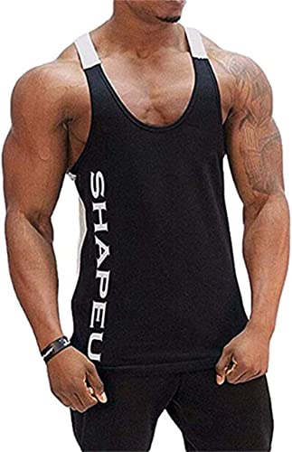 HOTCAT - Debardeur Homme Débardeur de Sport T-Shirt Gilet sans Manche Maillot Bodybuilding séchage Rapide Tank Top Stretch Fitness Gym