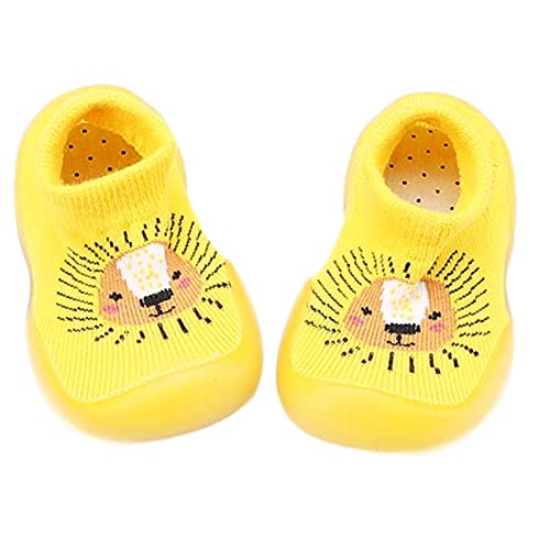 Stoppersocken Baby - Krabbelschuhe Baby Schuhe 9 Bis 12 Monat Lauflernsandalen Junge Sockenschuhe Baby Barfußschuhe Baby Antirutschsocken Kinder Gummistiefel 20 Baby Schuhe Sock Ons 0-6 Monate