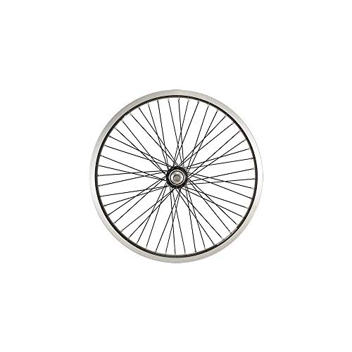 Roue BMX 20" AR avec axe plein de 10mm et jante noire 48t monovitesse as7x