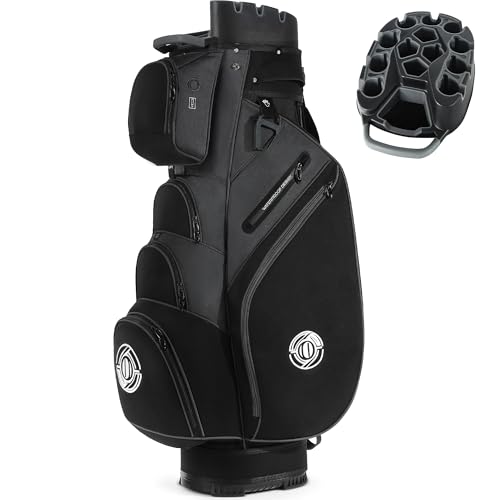 Shopsource Golf Cart Bag, 14 Way Top Golf Bag with...