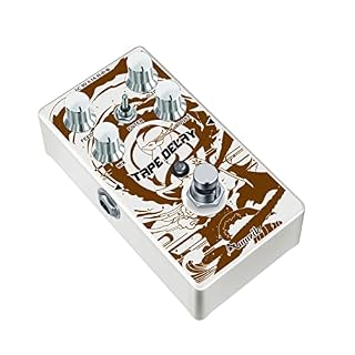 Amuzik Guitare Effet Pédale Tape Delay True Bypass Mini Taille avec Art Design pour Guitare Électrique et Basse - Les Beatles, Paul McCartney, John Lennon, RIngo Starr, George Harrison Amuzik Guitare Effet Pédale Tape Delay True Bypass Mini Taille avec Art Design pour Guitare Électrique et Basse – Image 6