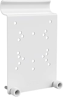 Holicfun Vinyl Siding Mount for AOSU Outdoor Pan & Tilt Security Camera - White