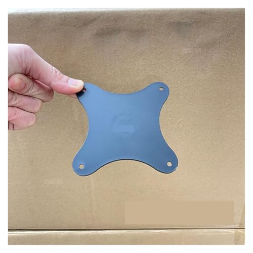 Support de moniteur d'angle pour étagère murale et écran VESA 75 blanc - 4