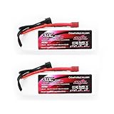 CNHL 2200mAh 3S Lipo Battery 30C 11.1V lipo Battery with Dean Plug for RC Airplane RC Quadcopter RC Evader BX Car RC Truggy RC Truck Boat(2 Packs)