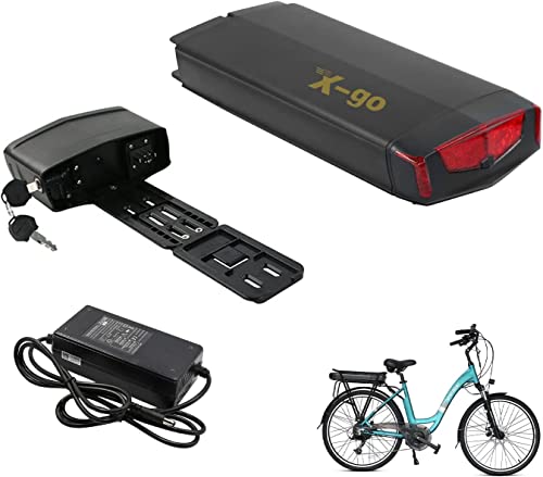 Batería Ebike 36v 13ah Para Portaequipajes, Con Cargador, Interruptor De Encendido Y Bloqueo De Seguridad, Batería Para Bicicleta Eléctrica 26 - 28 , Para Motor 250w 350w 500w 750w Batería Batería Ebike 36v 13ah Para Portaequipajes, Con Cargador, Interruptor De Encendido Y Bloqueo De Seguridad, Batería Para Bicicleta Eléctrica 26 - 28 , Para Motor 250w 350w 500w 750w Batería