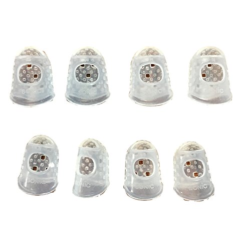 8er Set SILIKON Fingerschutzkappen Fingerschutz Hülle Abdeckungen Cover