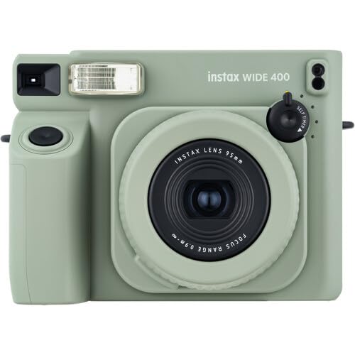 FujiFilm Instax Wide 400 Instant Camera Bundle - Includes Twin Pack Wide Frame Film, BluebirdSales Carrying Case, Cleaning Cloth, and 4 AA Batteries - Portable (Wide 400 Instant Camera) - image 7