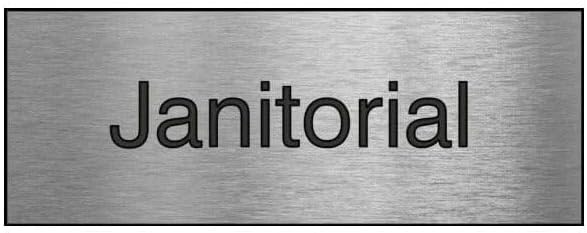 8 in W x 3 in H, Engraved Plastic, Mfr: PSG870SL-A