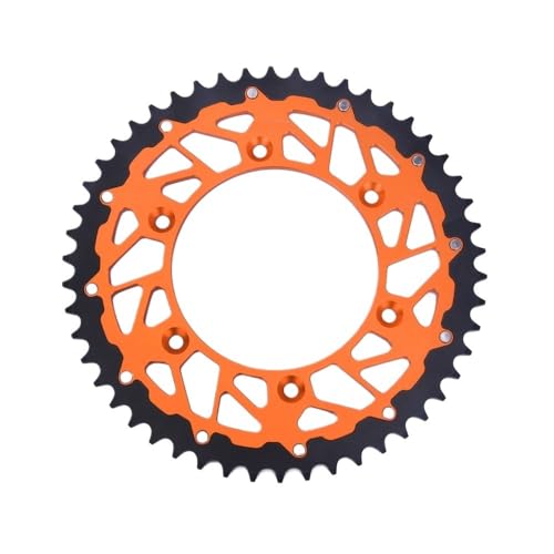 Pignon de chaîne arrière orange pour vos sorties enduro en moto EXC