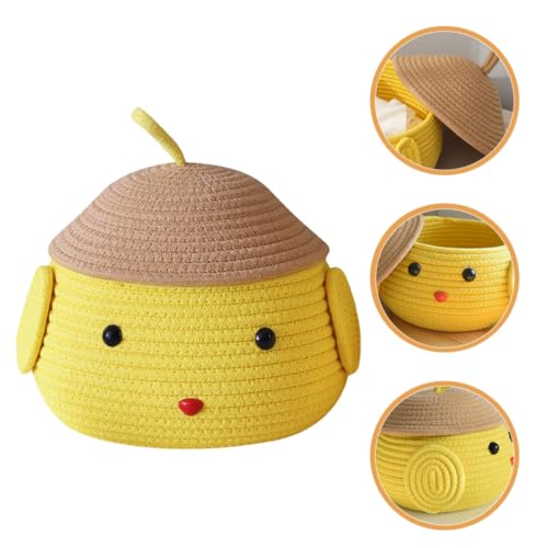 Cesta para huevos con tapa de pollito: el toque cálido y artesanal para decorar tu cocina 7