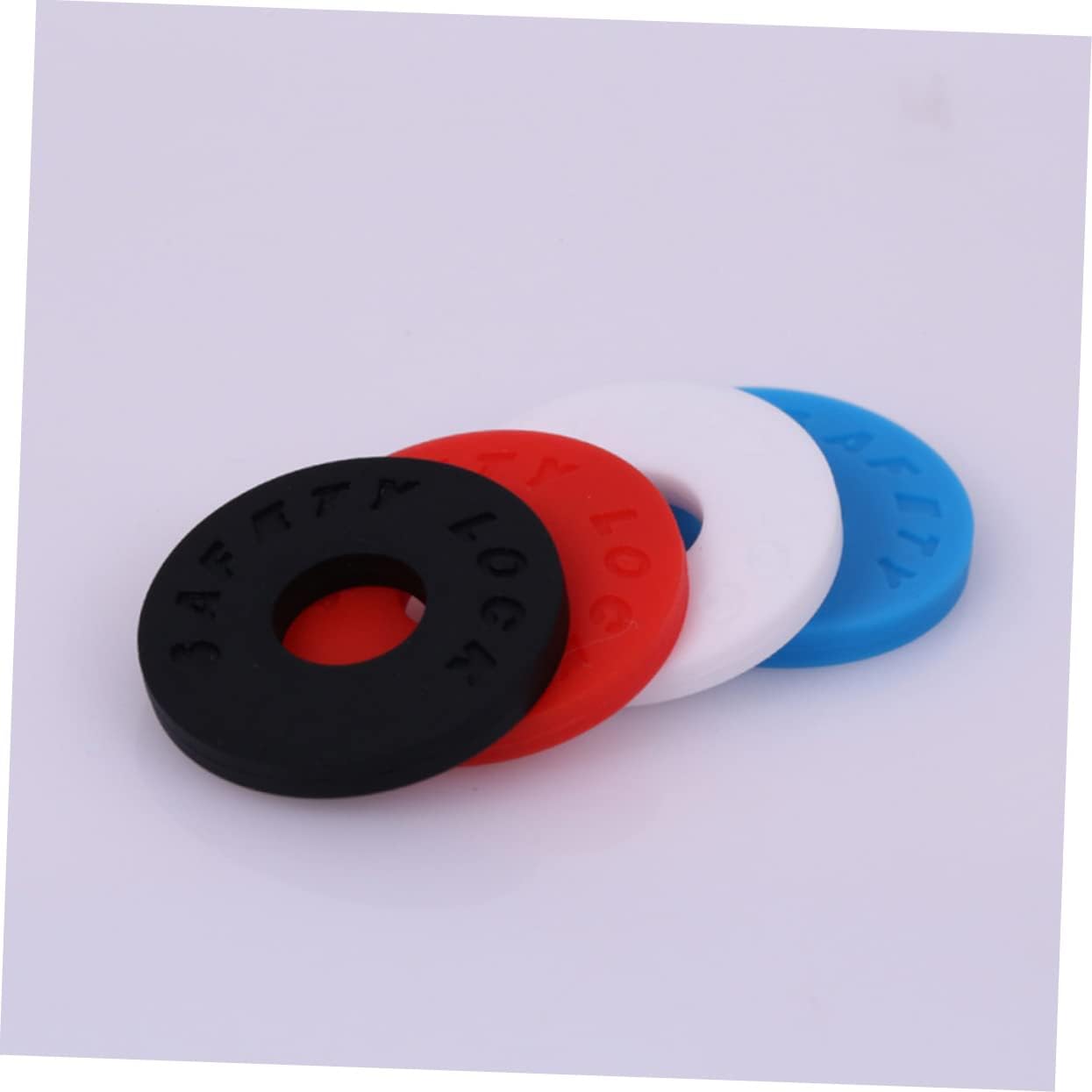 HANABASS Guitar Strap Lock Set Anti-Slip Silicone Guitar Strap Buttons Metal Button Pins Prevents Drop and Provides Secure Fit