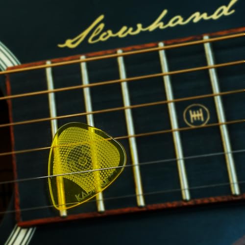 Image of Kadence 10 Guitar Picks with Hostile Grip in 0.48, 0.58, 0.71, 0.77, 0.88 and 0.99mm with Mix Colors, Anti slip, Stronger, Guitar Plectrums (Mix Colors and Various Thickness)