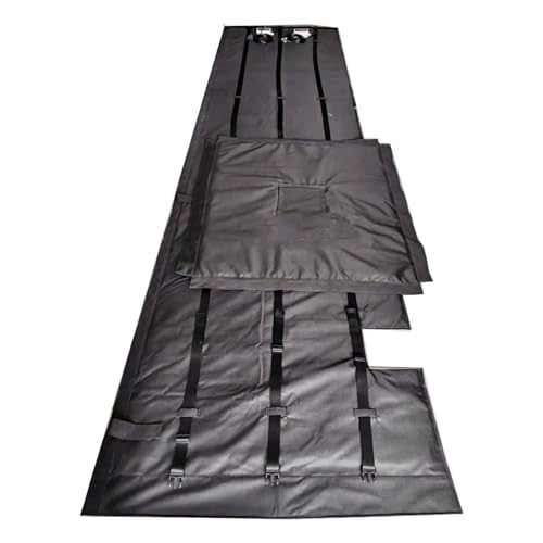 VNATWGOO Calentador De BidóN De Aceite De 55 Galones/264 Galones, Camisa Calefactora EléCtrica para Barril IBC De 110 V/220 V, con Controlador De Temperatura,1000L-Black