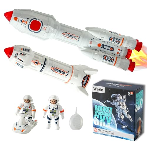 Wbzle Educational Toys Interactive Children's Rockets for Kids Toddler Toys for 4-5 & 6-8 Year Old Boys