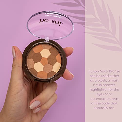 He-Shi Fusion Multi Bronze - Ultra Light Powder, Natural Glow with Shimmer, Sensitive Skin, 10mg - Image 5