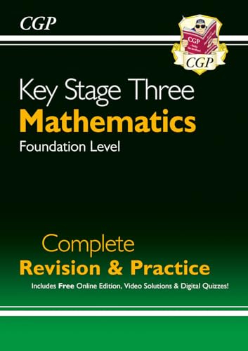 New KS3 Maths Complete Study & Practice - Foundation (with Online Edition) (CGP KS3 Maths)