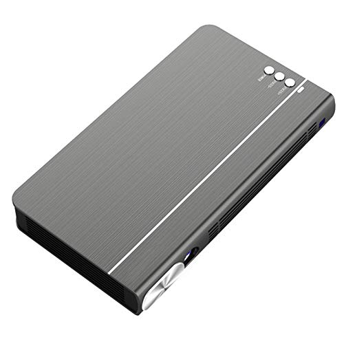 Tragbarer Smart Mini-Projektor Mit 300 ANSI-Lumen Und Full HD 4K 300-Zoll-Display Und 30000 Stunden LED-Videoprojektor Mit Lampenlebensdauer