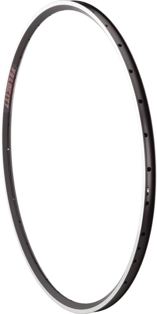 Amazon.co.jp: Velocity A23 Alloy Rim - 700c, 24H, Black MSW by