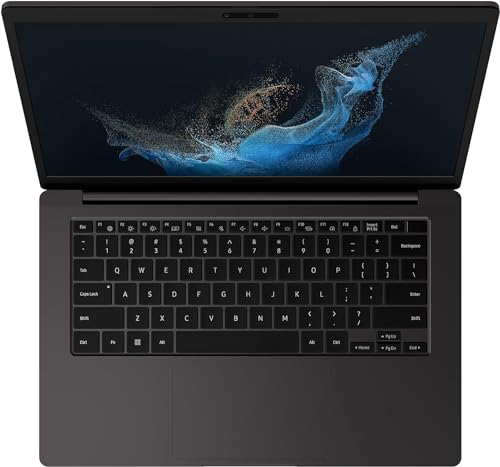 Image of SAMSUNG 14 inch Galaxy Book2 Business Laptop Computer, i7P / 16GB / 512GB, Windows 11 PRO, 12th Gen Intel vPro 28W Processor w / Enhanced Security, ‎NP641BEF-KA2US, Graphite
