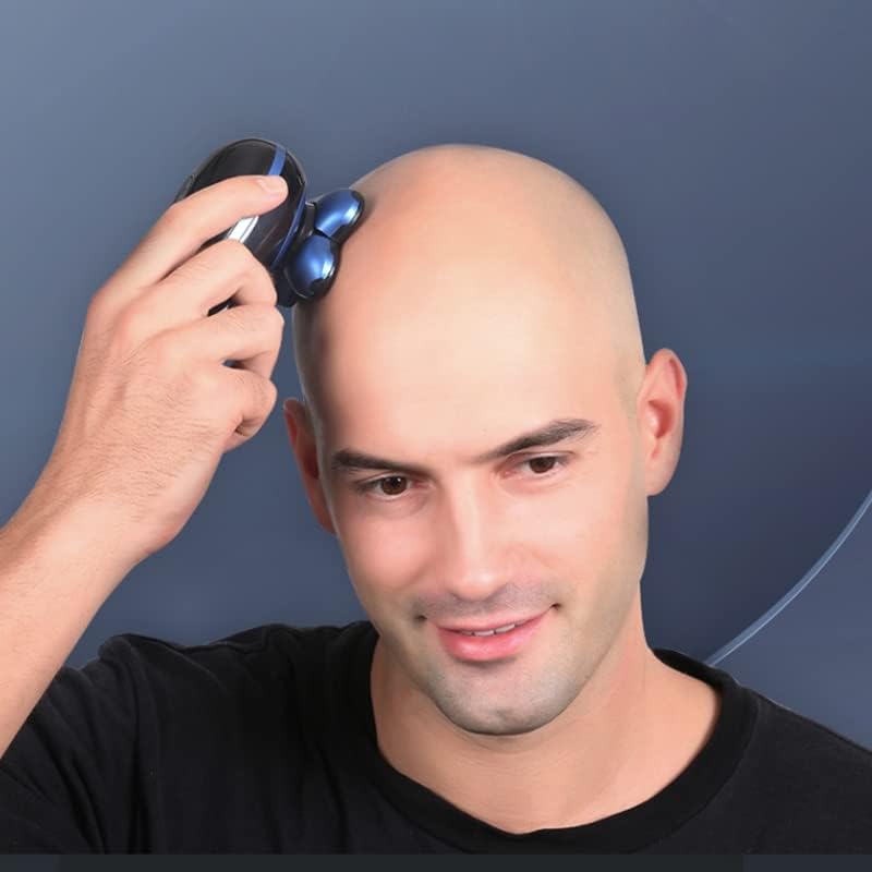 Head Shavers for Bald Men, All in one grooming kit facial body electric shaver hair trimmer beard electric razor for men bald shaving machine LCD display (Color : 5in1)