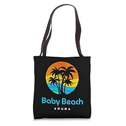 Baby Beach Aruba Tote Bag