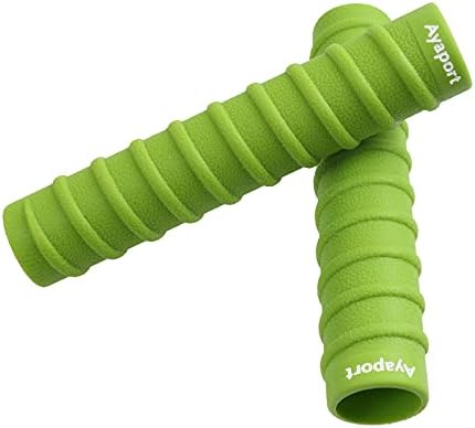 Ayaport Kayak Paddle Grips Non-Slip Silicone Wraps Blister Prevention Kayaking Accessories for Take-Apart Paddles (Green)