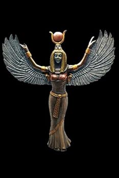 Goddess Isis Statue : Blank Lined Notebook, Journal or Diary