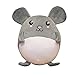 JMHomeDecor Peluche 25Cm Huggable New Lovely Grey Rat Pillow Peluche Animali di Peluche Giocattoli per Ragazze Bambini Ragazzi Giocattoli Cute Mouse Dolls Regali di Compleanno