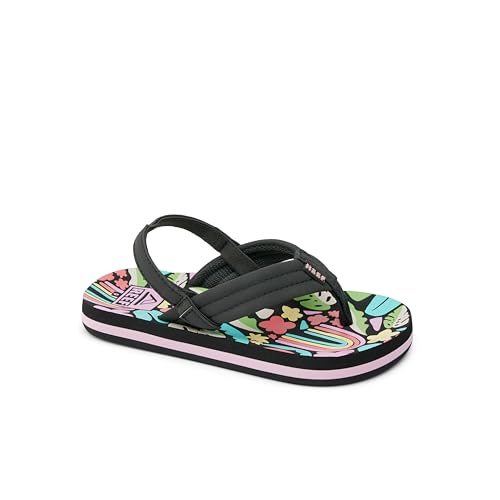 Image of REEF Girls Toddler /Little Kid Ahi Beach Flip Flop, Soft Cushion Footbed, Water Friendly