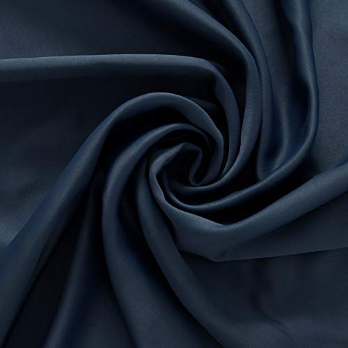 Best Home Fashion Thermal Insulated Blackout Curtains - Antique Bronze Grommet Top - Navy - 52" W X 84" L - (Set Of 2 Panels) #TOP5