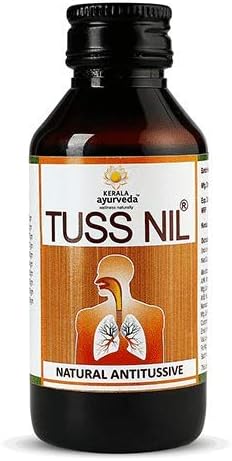 Tuss Nil Syrup 100 ml | Ayurvedic Cough Syrup| Quick & Lasting Relief | Made With Herbs