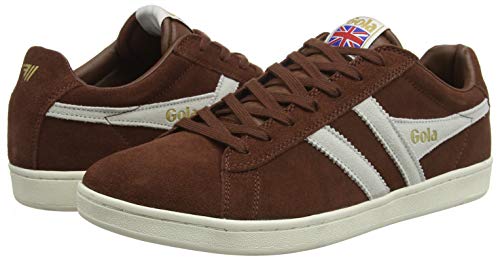 Image of Gola Equipe Suede - Sneakers for Men - Contrasting Wingflash - Heel Return - Durable Cupsole - Low Silhouette