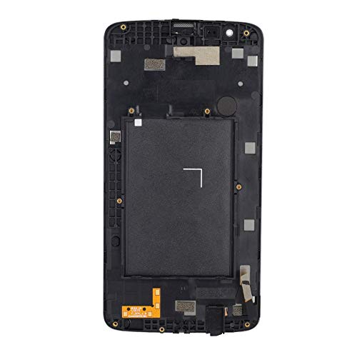 Image of LCD Digitizer Assembly with Front Housing for LG K7 Tribute 5 LS675 MS330 X210 X210DS(White)