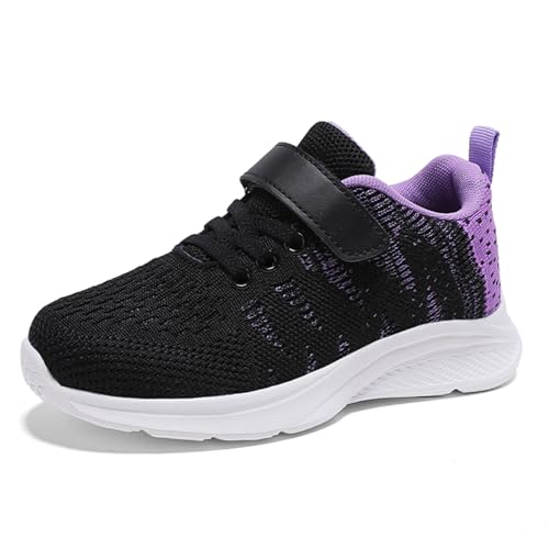 Girls Boys Running Knit Running Shoes Walking Shoes Lightweight Breathable Sneaker for Kids