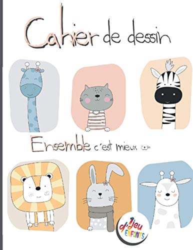 9798712388691 Cahier de dessin :Ensemble c’est mieux: ★A4 feuilles blanches: Cahier scolaire Art plastique, carnet de dessin pour les filles et les garçons. Grand ... acrylique, l’aquarelle ou les marqueurs.