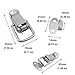 Antrader Lock Clasp Buckle Latch for Wooden Case Toolboxes with Screws Pack of 12