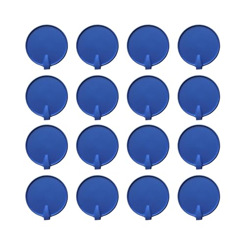 Image of Non-Adhesive Circular Silicone Slimmer Electrode Pads (3mm Pin) Pack of 16 for Physiotherapy Slimmer Machines