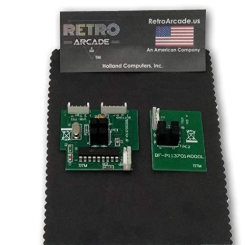 RetroArcade.us 3 inch Arcade Game Trackball Replacement Movement Sensors, 55-0301-00 and 55-0302-00
