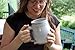 Huge Hand Thrown Pottery Mug in Shale Handmade in North Carolina