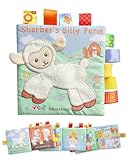 Livre de sable interactif pour bébé : Ce livre en tissu doux et interactif contient une variété d'animaux mignons, chacun avec des matières et des textures différentes : des animaux comme les moutons invitent l'enfant à les explorer. C'est un jouet idéal pour les bébés de 0 à 6 mois, alliant apprentissage et divertissement.