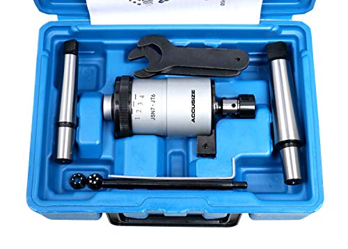 Accusize Industrial Tools 0-1/4'' Self-Reversing Tapping Head, Jt6 Jacobs Taper, 2600-4002 #TOP1