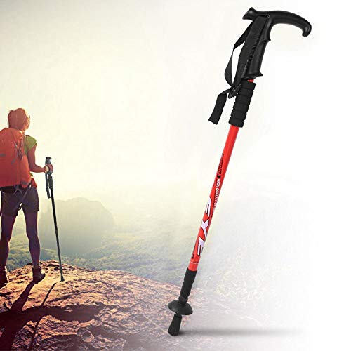 Punho ergonômico Bengala para caminhadas, Bengala, Design antiderrapante Design de suspensão Pulseir