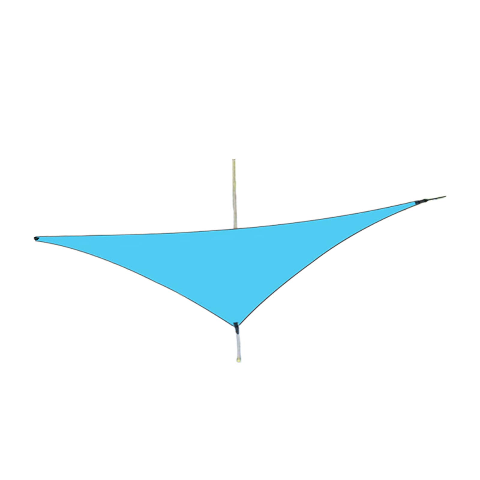 3mx3m Waterproof Tarp with Attachment Clips Perfect for Patio Shelter Quick Setup Awning