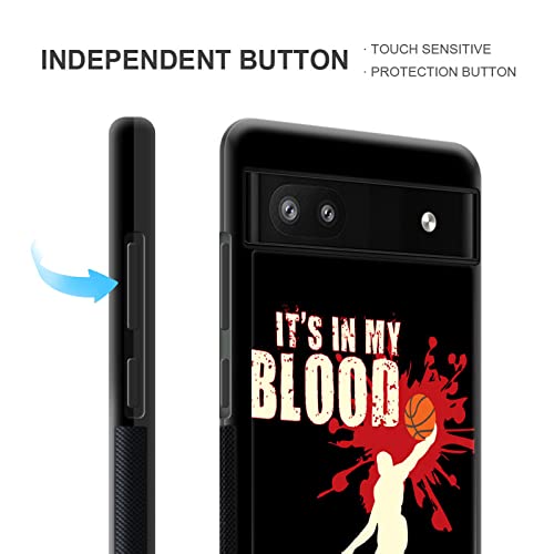 CARLOCA Google Pixel 6A Case, Basketball Graphic Design, Shockproof & Anti-Scratch Drop Protection - image 4