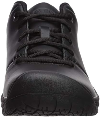KEEN Utility Women's PTC Oxford Low Height Non Slip Chef Food Service Shoe, Black/Black, 7 Medium US | Image 1