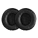 Produktbild kwmobile 2X Ohr Polster kompatibel mit Sony MDR-V150 / V250 / V300 - Ohrpolster Kopfhörer - Kunstleder Polster für Over Ear Headphones